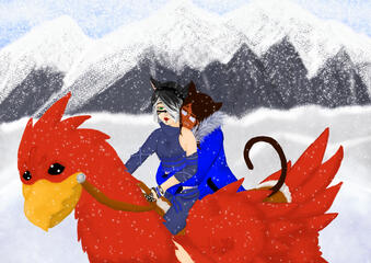 Jyn-Ray Flat w/ Background